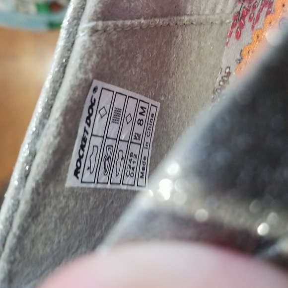 Silver Sparkle Rocketdog size 8 - Picture 4 of 5